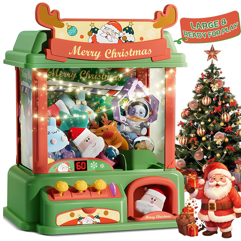 Arcade Game Vending Machine - Máquina de garra de Navidad para