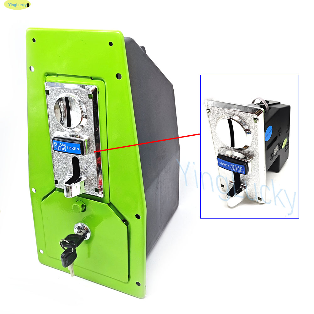 Arcade Game Vending Machine - Caja de Almacenamiento de Fichas para