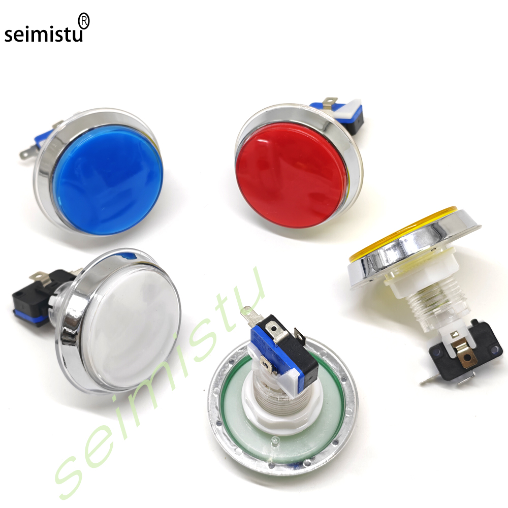 Botón LED plano cromado de 60  - Arcade Game Vending Machine reseña y precio