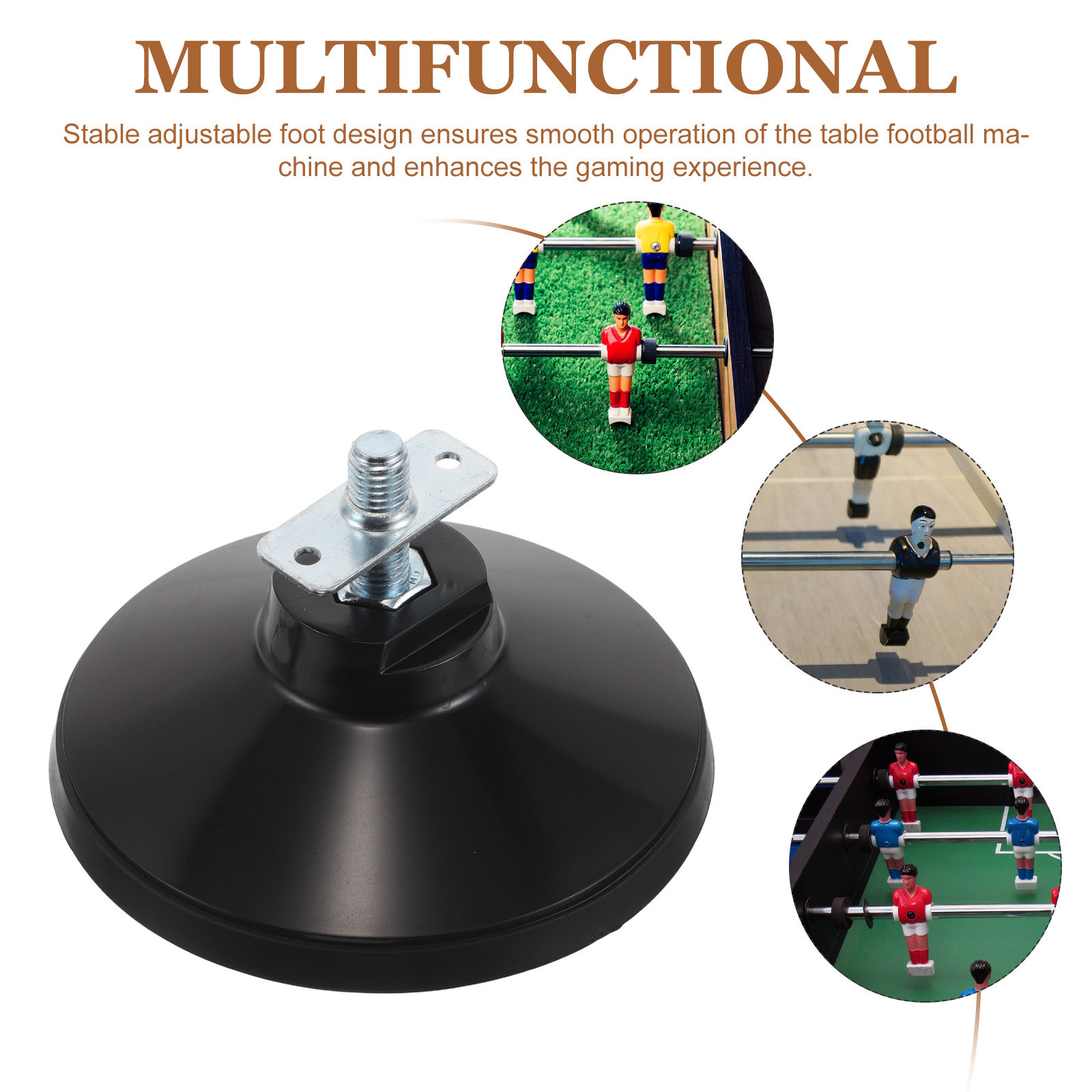 2 Pies Niveladores para Futbol - Foosball Table Commercial reseña y precio