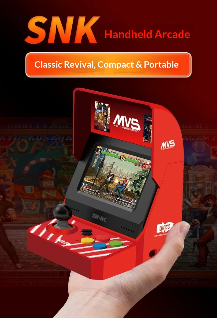 Consola Arcade Mini UNICO MVS  - Arcade Vibes reseña y precio