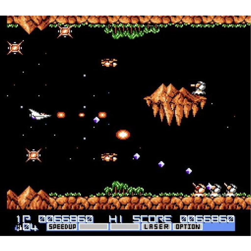Cartucho de juego Gradius II A - Arcade Vibes reseña y precio