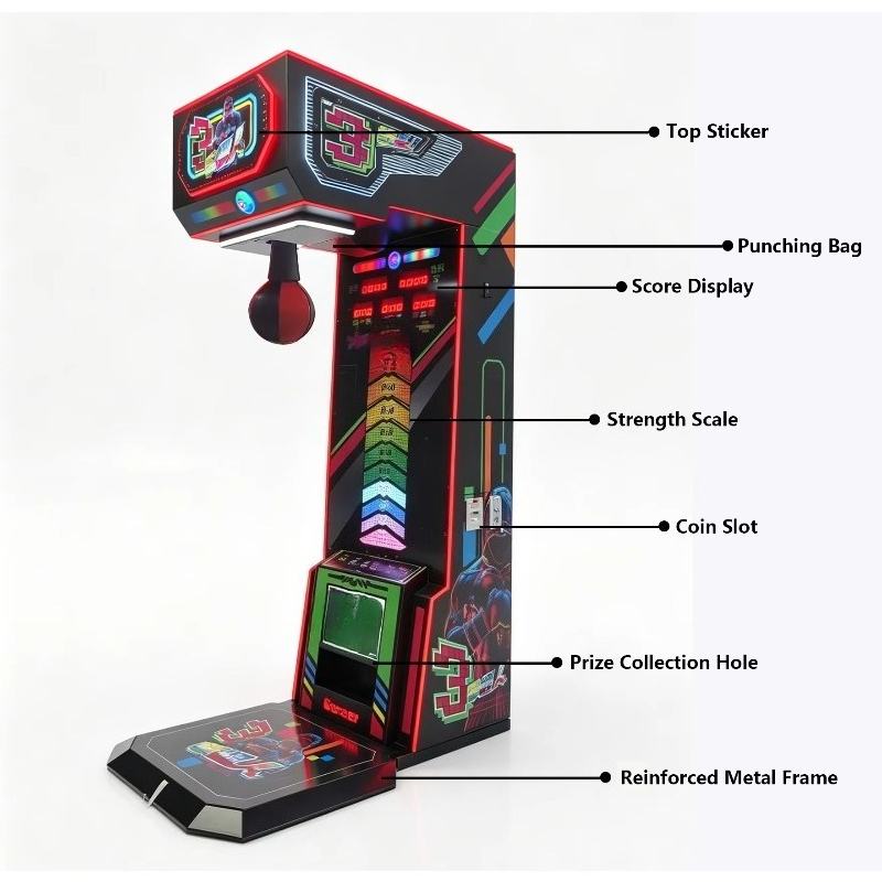 Máquina Simuladora de Boxeo El - Arcade Games & Vending Llc Photos reseña y precio