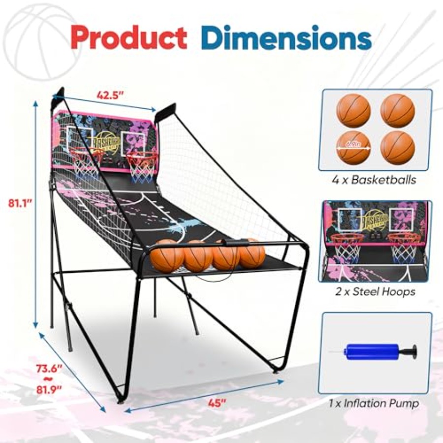 Juego de baloncesto electrónic - Arcade Games & Vending Llc Photos reseña y precio