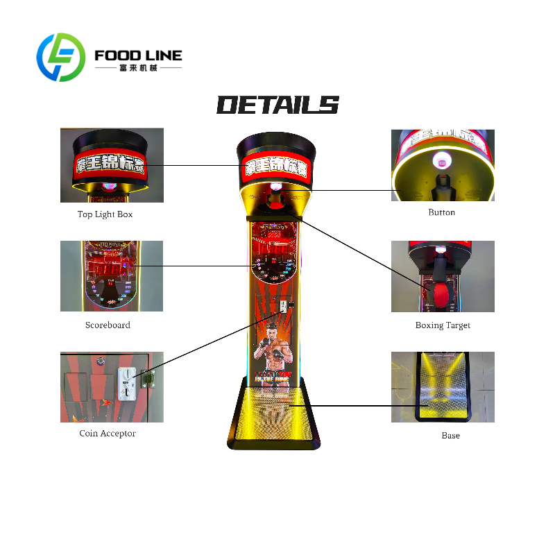 Máquina de juegos de boxeo ope - Arcade Game Vending Machine reseña y precio